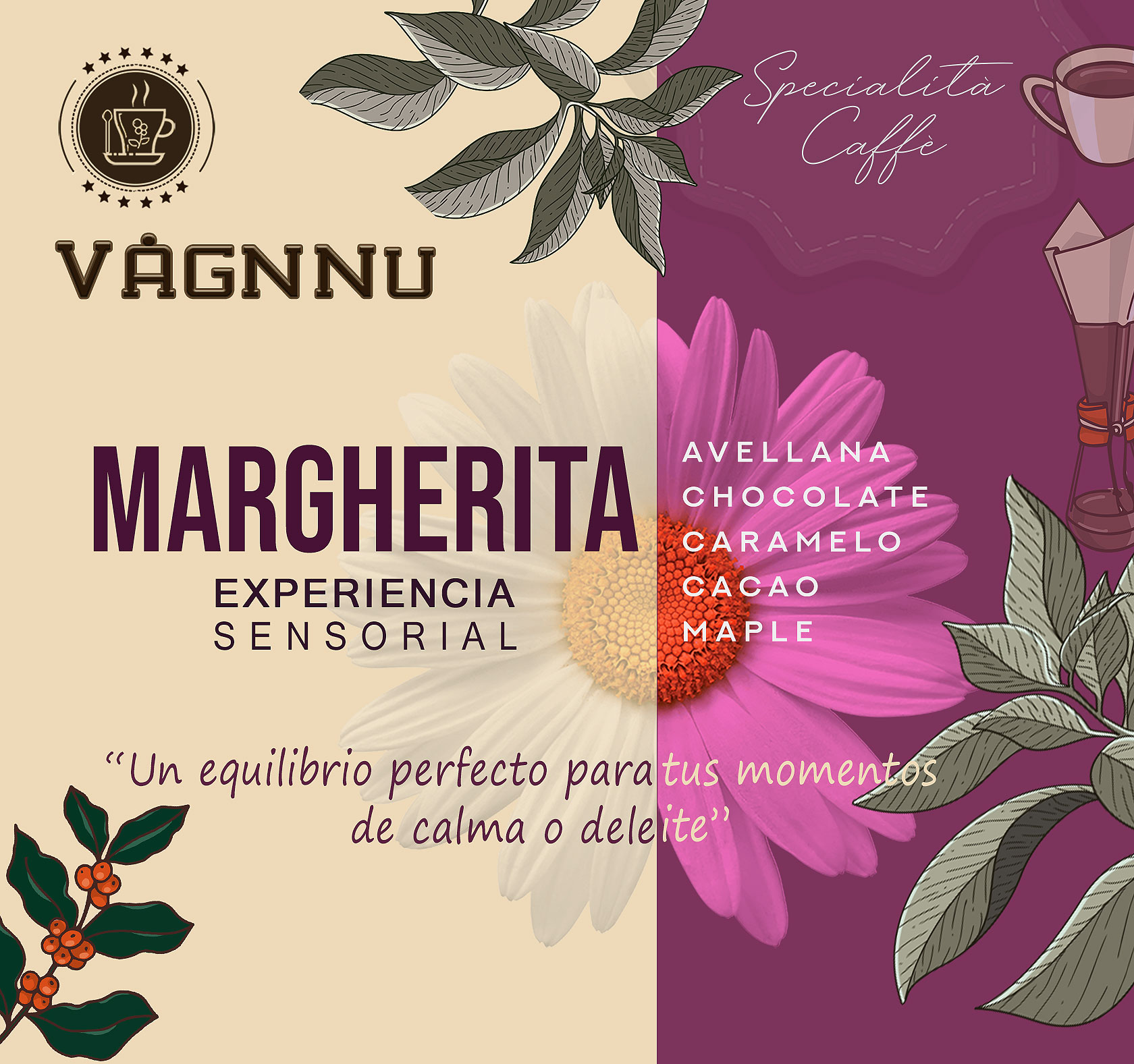 Prueba el Nuevo "Margherita y Deja Tu Café Regular.
