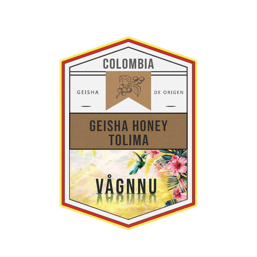 Gesiha Honey Tolima - Colombia - De Origen. Región San Antonio, Tolima - VÅGNNU