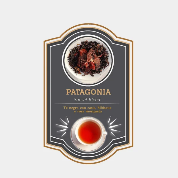 Té Hebras, Patagonia Sunset Blend. Té negro con casis, rosa mosqueta e hibiscus | VÅGNNU | vagnnu.com