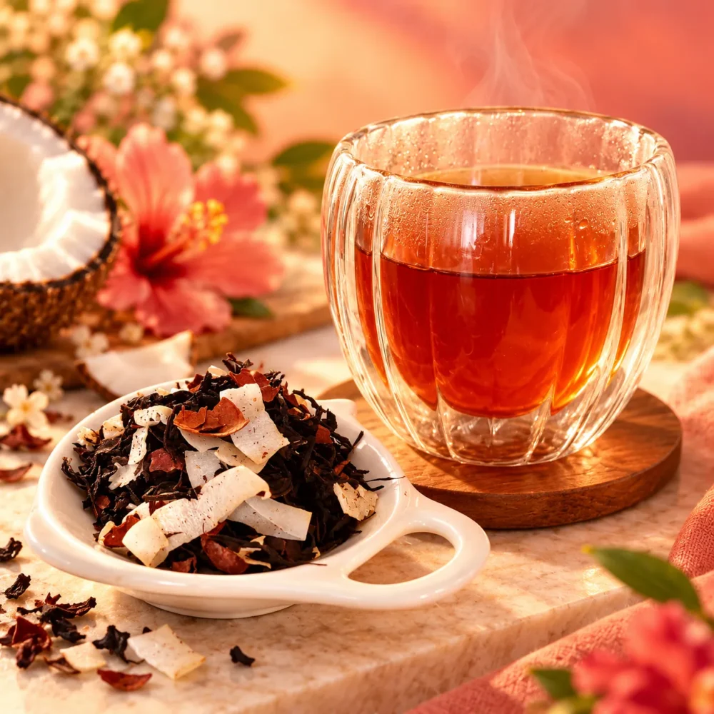 COCOA BLOOM. Té negro, cacao, coco, chocolate | Energizante | VÅGNNU