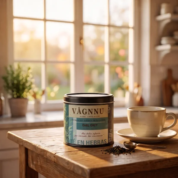 Lata 45 grs. Earl Grey EARL GREY Importado: Té negro con extracto de bergamota | VÅGNNU